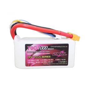  CNHL G+PLUS 1000mAh 14.8V 4S 70C Lipo Battery 