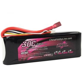  CNHL 2450mAh 11.1V 3S 30C Lipo Battery 