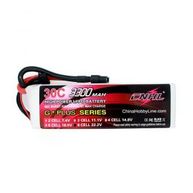 CNHL 3300mAh 22.2V 6S 30C Lipo Battery with XT60 Plug