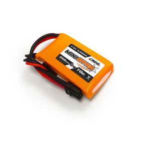 CNHL MiniStar 350mAh 7.4V 2S 70C Lipo Battery 