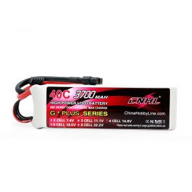 CNHL 3700mAh 14.8V 4S 40C Lipo Battery 