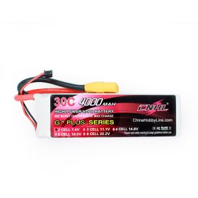 CNHL 4000mAh 7.4V 2S 30C Lipo Battery With XT90 Plug