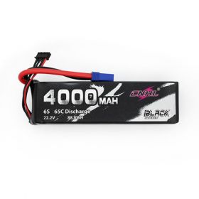  CNHL Black Series 4000mAh 22.2V 6S 65C Lipo Battery with EC5 Plug 