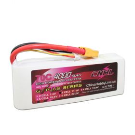 CNHL 4000mAh 11.1V 3S 70C Lipo Battery