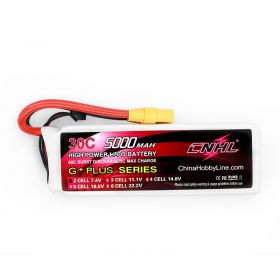  CNHL 5000mAh 7.4V 2S 30C Lipo Battery  with xt90 plug