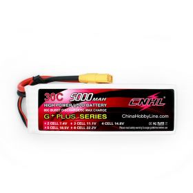  CNHL 5000mAh 14.8V 4S 30C Lipo Battery  XT90 Plug 