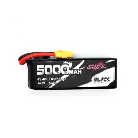  CNHL Black Series 5000mAh 14.8V 4S 40C Lipo Battery 
