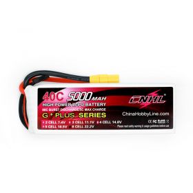  CNHL 5000mAh 22.2V 6S 40C Lipo Battery  XT90 plug