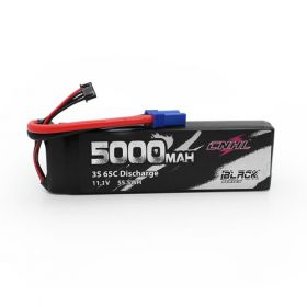  CNHL Black Series 5000mAh 11.1V 3S 65C Lipo Battery with EC5 Plug 