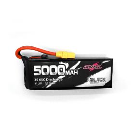  CNHL Black Series 5000mAh 11.1V 3S 65C Lipo Battery xt90 plug