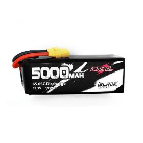  CNHL Black Series 5000mAh 22.2V 6S 65C Lipo Battery 