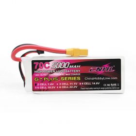  CNHL G+PLUS 5000mAh 7.4V 2S 70C Lipo Battery 