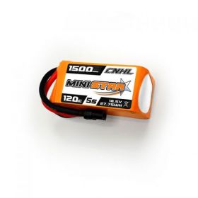 CNHL MiniStar 1500mAh 18.5V 5S 120C Lipo Battery xt60 