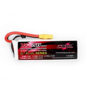  CNHL 6200mAh 7.4V 2S 30C Lipo Battery 