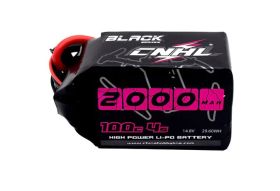 CNHL Black Series 2000mAh 14.8V 4S 100C Lipo Battery with XT60 Plug