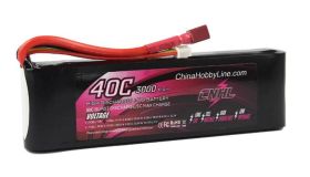 CNHL 3000mAh 11.1V 3S 40C Lipo Battery with T/Dean Plug