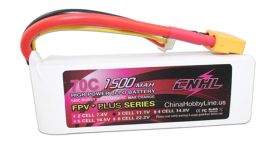 CNHL G+Plus 1500mAh 11.1V 3S 70C Lipo Battery with XT60 Plug