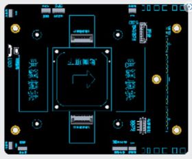 Splashdrone 4 Flight Control Motherboard (Without Flight Controller)