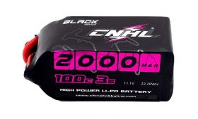 CNHL Black Series 2000mAh 11.1V 3S 100C Lipo Battery with XT60 Plug