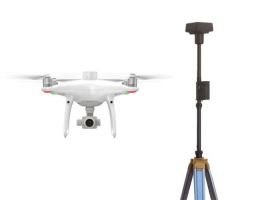  DJI Phantom 4 RTK + D-RTK 2 Mobile Station Combo