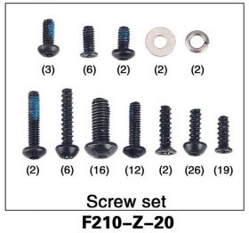 Walkera F210 Screw Set (F210-Z-20)