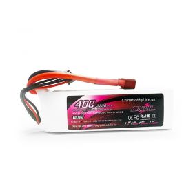 CNHL 2200mAh 3S 11.1V 40C Lipo Battery for Airplane Helicopter Jet Edf With T(Dean) Plug