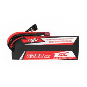 CNHL Racing Series 6200MAH 14.8V 4S 100C Lipo Battery Hard Case 