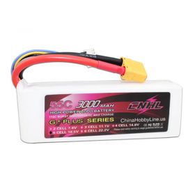 CNHL G+PLUS 3000mAh 18.5V 5S 55C Lipo Battery for Airplane Helicopter Jet Edf With XT90 Plug