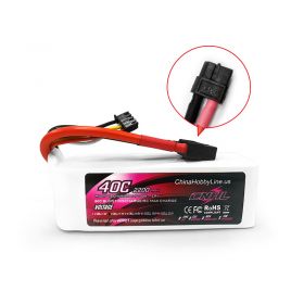 CNHL 2200mAh 3S 11.1V 40C Lipo Battery for Airplane Helicopter Jet Edf With XT60 Plug